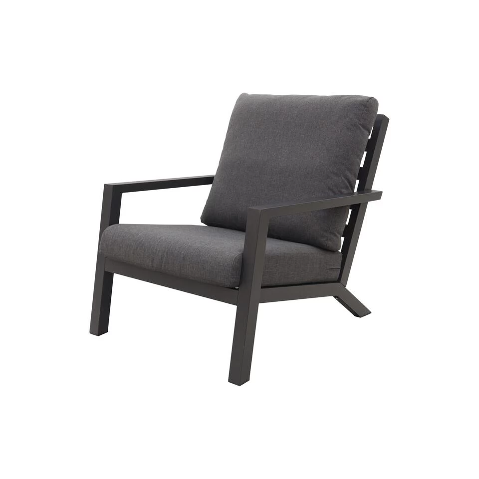 VDG Atlanta Loungestoel - Antraciet 1 VDG Atlanta Loungestoel - Antraciet